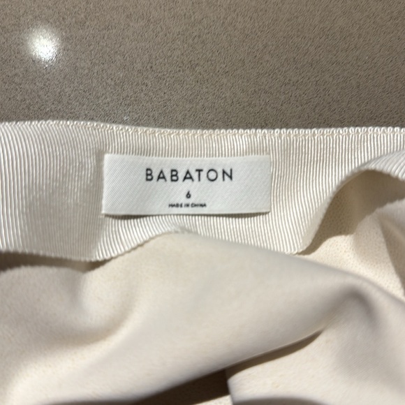 Babaton light cream/ivory skirt - Picture 3 of 5